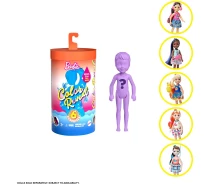 Купить - игрушку для девочки  Кукла Barbie Челси Сюрприз Цветное перевоплощение Color Reveal Chelsea Doll Sunny N' Cool beach Series GTP52