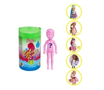 Купить - игрушку для девочки  Кукла Barbie Челси Сюрприз Цветное перевоплощение Color Reveal Chelsea Doll Foodie Series GPD41