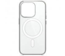 Купить - чехол для смартфона  Чехол Silicone Case with MagSafe для Apple iPhone 15 Pro Clear
