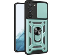 Купить - чехол для смартфона  Защитный чехол Deexe Armor Shield для Samsung Galaxy S23 (S911) - Green