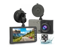 Купить - автомобильный видеорегистратор  Автомобильный видеорегистратор Kingslim T-712 с камерой заднего вида Серый