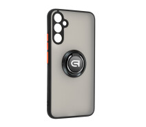 Купить - чехол для смартфона  Чехол ArmorStandart Frosted Matte Ring Black (ARM68354) для Samsung A34 5G