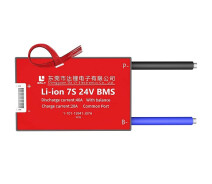 Купить - контроллер для аккумулятора  Плата защиты аккумулятора BMS Daly 7S 40A 24v li-ion