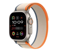 Купить - смарт-часы  Смарт-часы AMOLED HW69 Ultra 2 серия-9 2,1 дюйм, 49мм 1 Гб ПЗУ Gray-orange (2160-03)