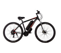 Купить - электровелосипеды  Электровелосипед E-Motion MTB GT 27,5" 36V 14AH 500W рама 19" чёрно-красный