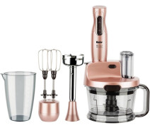 Купить - блендер  Погружной блендер Fakir Mr Chef Quadro 1000W rose gold