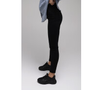 Купить - женские джинсы  Джинсы Slim Fit женские On me 2856 baza 48 Черный (2000989924227)