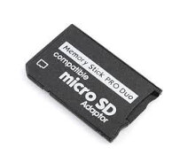 Купить - кардридер  Адаптер MicroSD TF - Memory Stick ProDuo черный