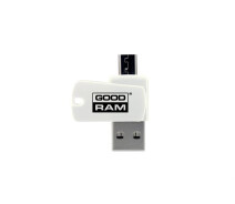 Купить - кардридер  Кардридер USB2.0 GOODRAM AO20 White (AO20-MW01R11)
