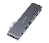 Купить - кардридер  Концентратор Choetech HUB-M14 7 in 1 USB-C Multiport Adapter