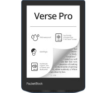 Купить - электронную книгу  Электронная книга PocketBook 634 Verse Pro Azure (PB634-A-CIS); 6" (1448x1072) E-Ink Carta, 212 dpi, с подсветкой, ОЗУ 512 МБ, 16 ГБ встроенная + microSD до 32 ГБ, Bluetooth, Wi-Fi, 1500 мАч, 156 х 108 х 7.6 мм, 182 г, синий