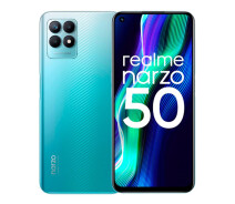 Купить - смартфон и мобильный телефон  Смартфон Realme Narzo 50 4/64GB Speed Blue (Global Version)