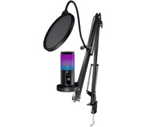 Купить - микрофон для караоке  Микрофон Hator Signify RGB Pro (HTA-515)