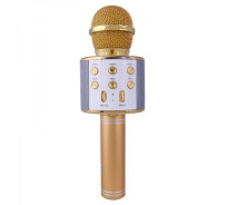 Купить - микрофон для караоке  Беспроводной микрофон караоке bluetooth WS858 Karaoke 5W
