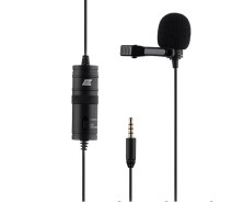 Купить - микрофон для караоке  Микрофон-петличка 2Е 2E-ML010 3.5mm конденсаторный 65Гц-18000Гц черный