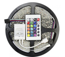 Купить - светодиодную ленту  Светодиодная RGB лента Venom SMD 5050 5м 12V IP20 RGB (VST-5050120600-RGB) (165-CL172Rgb)