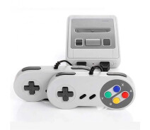 Купить - игровую консоль  8 битная приставка с джойстиками 3000 игр LH-2221 8455 Grey (020388)