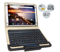 Купить - планшет  Планшет-телефон Adronix MT Pad 364 LTE 3/64 Gold + Чехол с Bluetooth клавиатурой!