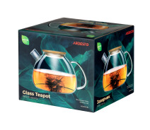 Купить - закарник  Заварник Ardesto AR3015GBI стеклянный 1.5л Прозрачный