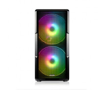 Купить - корпус для ПК  Корпус Modecom AMIRANI ARGB AT-AMIRANI-PG-10-000000-0 fans 2x200mm/1x120mm без БП ATX/Micro ATX/ITX Black