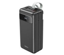 Купить - power bank  Power Bank HOCO Electric fully compatible power bank J86B 60000mAh |4USB/Lightning/Type-C, PD/QC, 20W/5A| black