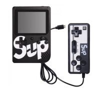 Купить - игровую консоль  Портативная игровая консоль с джойстиком 400 игр Game Sup 8283 ретро black