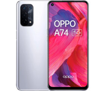 Купить - смартфон и мобильный телефон  Смартфон OPPO A74 5G 6/128GB Space Silver [83153]