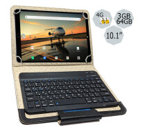 Купить - планшет  Планшет-телефон Adronix MT Pad 364 LTE 3/64 Black + Чехол с Bluetooth клавиатурой!