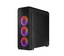Купить - корпус для ПК  Корпус Chieftec SCORPION 4 GL-04B-OP 4x120mm A-RGB ATX без БП Black
