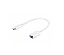 Купить - адаптер и кабель  Переходник Value S0678 USB 2.0 Type-C - Micro USB OTG OEM кабель 0.2м белый