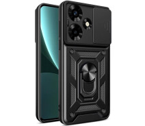 Купить - чехол для смартфона  Защитный чехол Deexe Armor Shield для Infinix Hot 30 - Black