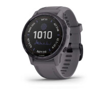 Купить - смарт-часы  Смарт-часы Garmin Fenix 6S Pro Solar Edition Amethyst Steel with Shale Gray Band (010-02409-15)