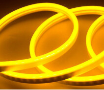 Купить - светодиодную ленту  Лента Силиконовая LED NEON 0729 5M Желтый 12V-220V