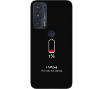 Купить - чехол для смартфона  Оригинальный чехол SMTT для Motorola Edge 20 с картинкой Зарядка
