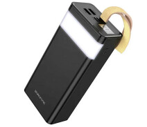 Купить - power bank  Портативное зарядное Power Bank УМБ BOROFONE Coolmy BJ18A 30000mAh 2xUSB Type-C 2A черный