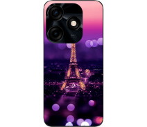 Купить - чехол для смартфона  Оригинальный силиконовый чехол SMTT для Tecno Spark 10C (KI5m) с картинкой Париж ночью