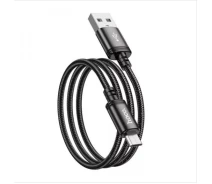 Купить - адаптер и кабель  Кабель зарядки Hoco X89 Wind USB to Micro USB, 1м black