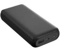 Купить - power bank  Универсальная мобильная батарея (УМБ) повербанк Power Bank Dexim DX382 PD DCA0050 20000 mAh черная (DX382_1161)