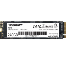 Купить - SSD-накопитель  Накопитель SSD M.2 Patriot P310P240GM28 PCI Express 3.0x4/240ГБ/3D NAND TLC