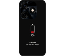 Купить - чехол для смартфона  Оригинальный чехол SMTT для Tecno Spark 10C (KI5m) с картинкой Зарядка