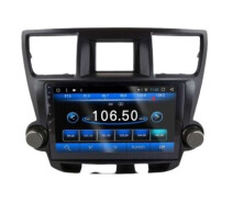 Купить - автомагнитолу  Автомагнитола штатная Toyota Highlander 2009-2014 (10") Android 10.1 (4/32) черный (Toyota Highlander 2009-2014_9600)