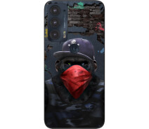 Купить - чехол для смартфона  Силиконовый чехол SMTT для Motorola Edge 20 с картинкой Обезьяна в кепке