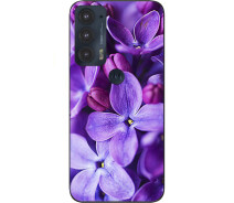 Купить - чехол для смартфона  Силиконовый чехол SMTT для Motorola Edge 20 с картинкой Сирень