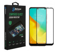 Купить - защитную пленку для смартфона  Стекло защитное BeCover ZTE Blade A51 / A71 Black (706670) (484253-01)