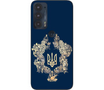 Купить - чехол для смартфона  Силиконовый чехол SMTT для Motorola Edge 20 с картинкой Сильная Украина
