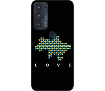 Купить - чехол для смартфона  Силиконовый чехол SMTT для Motorola Edge 20 с картинкой Love