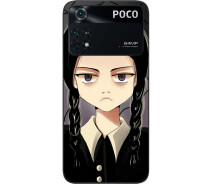 Купить - чехол для смартфона  Оригинальный чехол SMTT для Xiaomi Poco M4 Pro 4G с картинкой Уенсдей