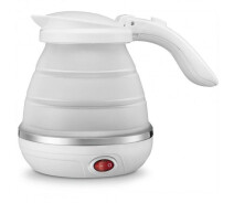 Купить - электрочайник  Электрочайник складной RIAS Silicon Kettle силиконовый 0.6L 850W White (4_00441)