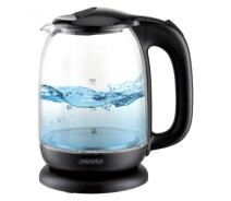 Купить - электрочайник  Электрочайник стеклянный 1.7 л Mesko MS 1302b Black (iz14565)