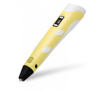Купить - 3D-ручку  3D ручка с дисплеем Smart 3D Pen 3 12V 2A желтый